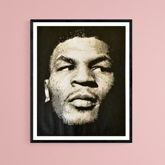 "Mike Tyson: Calm" - Original Pencil Sketch