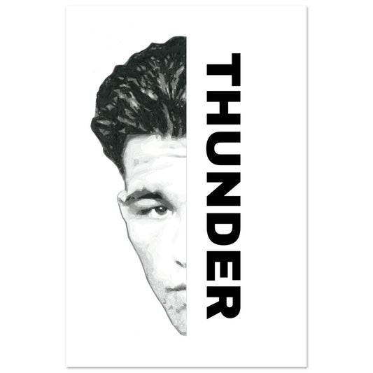 "Arturo Gatti - Thunder" - Premium Matte A2 Paper Poster