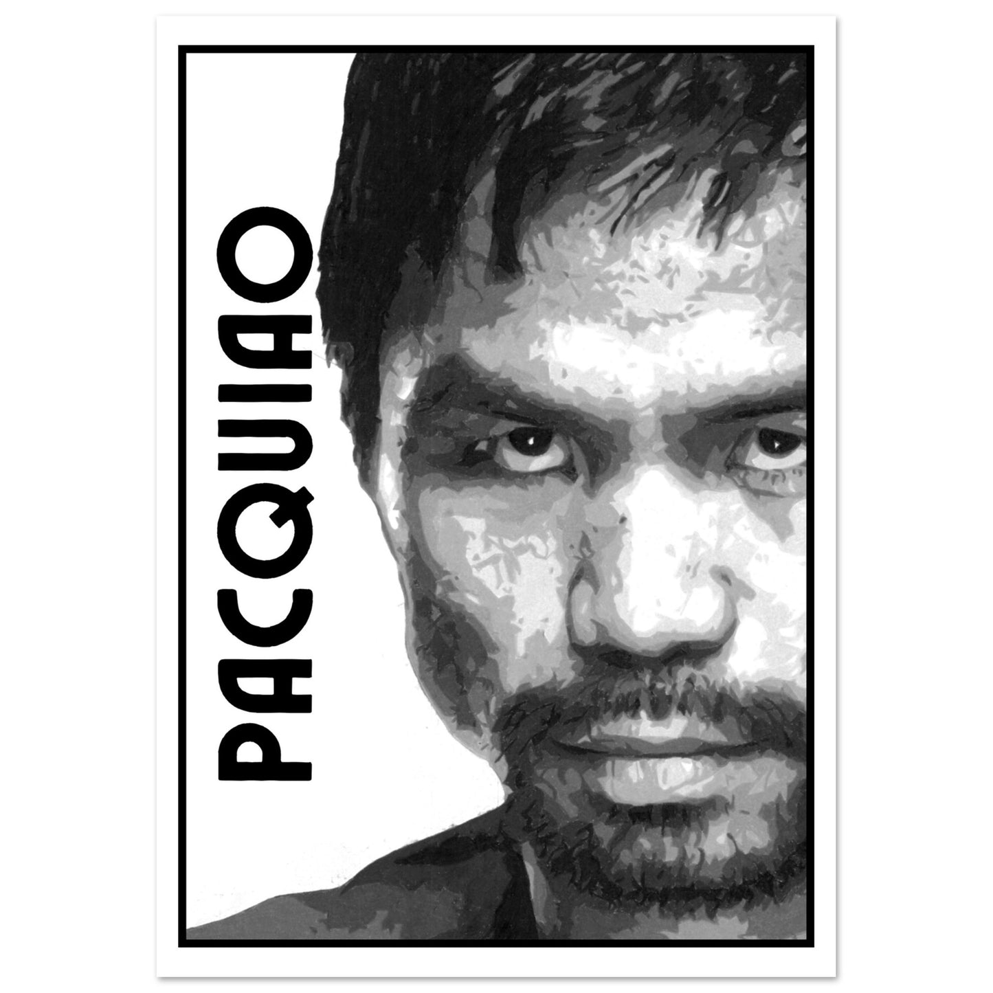 "Pacquiao" - Premium Matte A2 Paper Poster