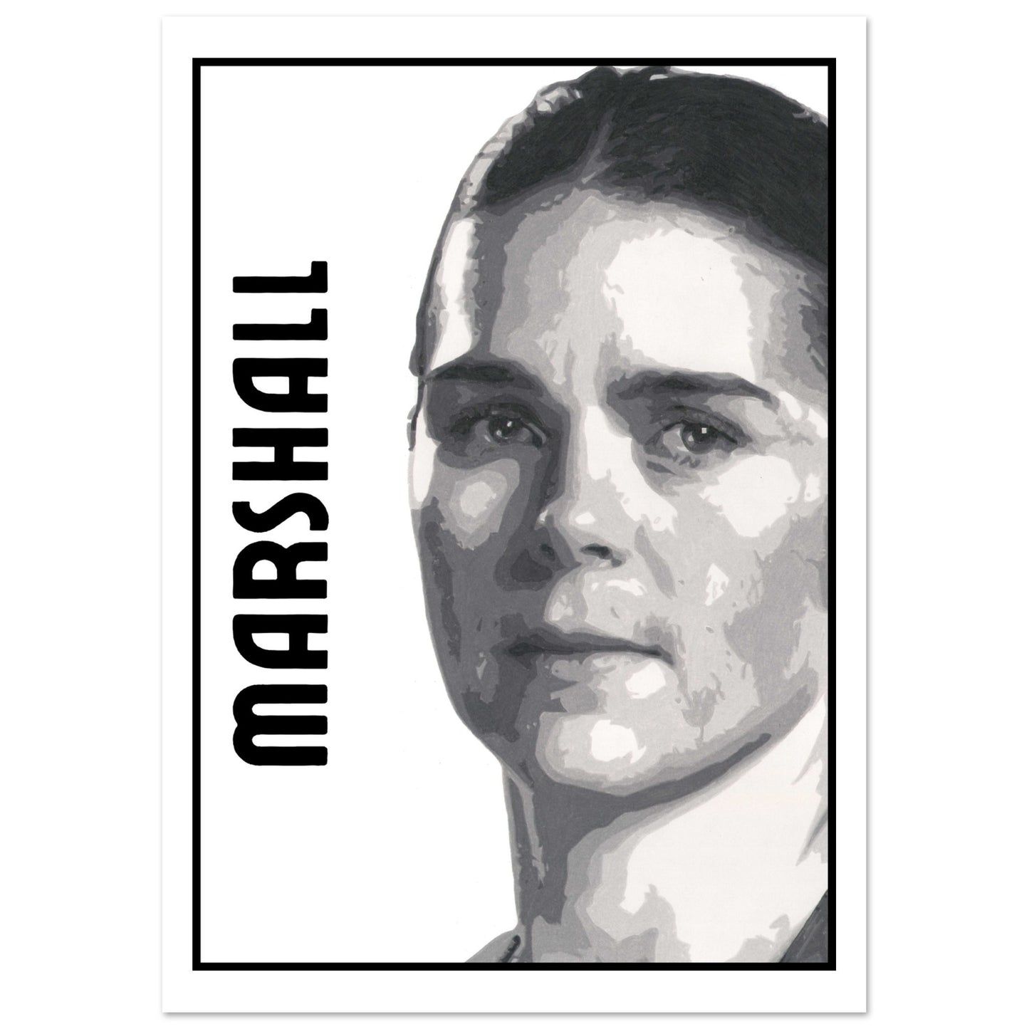"Marshall" - Premium Matte A2 Paper Poster